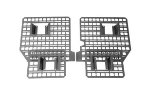 Ford Raptor Truck Bed Rack - BuiltRight Industries - Full Bedside Rack - 4pc Set - `15-`20 Ford Raptor Truck Bed Rack - BuiltRight Industries - Full Bedside Rack - 4pc Set - `15-`20